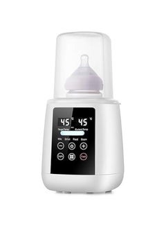 Buy Baby Bottle Warmer 9in1 Milk Bottle r with LCD Display Portable Smart Electric Baby Bottle Warmer Fast Baby Food Defrost BPAFree 48H Thermostat Fits All Feeding Bottles in Saudi Arabia