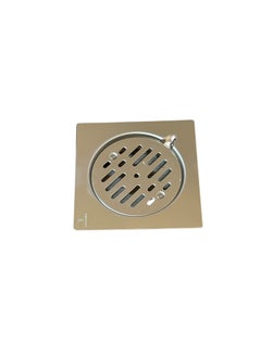 Buy Stainless Steel Floor Drain Silver 20x20centimeter in Saudi Arabia