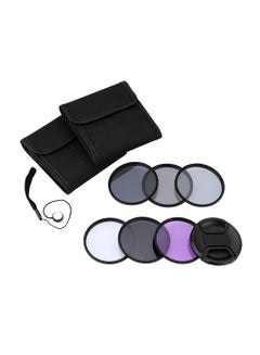 Buy Andoer 55mm UV+CPL+FLD+ND(ND2 ND4 ND8) Photography Filter Kit Set Ultraviolet Circular-Polarizing Fluorescent Neutral Density Filter for Nikon Canon Sony Pentax DSLRs in UAE