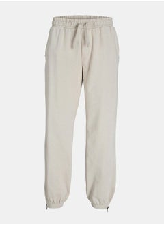 Buy Drawstring Cuff Hem Sweat Pants in Saudi Arabia