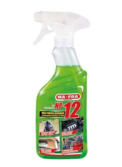 Buy HP12 Universal Multipurpose Degreaser With Active Formula Heavy Duty Industrial All Purpose Cleaner Suitable For Any Kind Of Surface Powerful And Safe On The Treated Parts Size 500ml in Saudi Arabia