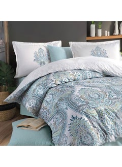 Buy stick Bed sheet Cotton 4 pieces size 180 x 200 cm Model 205 from Family Bed in Egypt