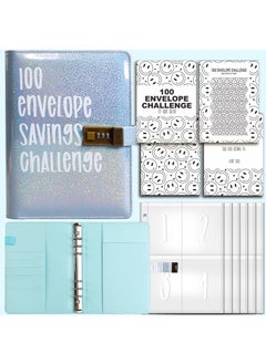 Buy 100 Envelopes Money Saving Challenge 100 Envelope Challenge Binder 100-Day Envelope Challenge Kit Money Saving Binder Easy and Funny Way to Save Budget Planner Savings Book in UAE