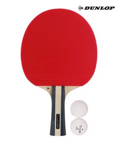 اشتري Dunlop Flux Extreme Table Tennis Bat Set Includes 1 Rackets, 2 Club Champ Professional Table Tennis Balls في الامارات