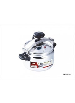 Buy Aluminum Pressure Cooker Silver 7L in Saudi Arabia