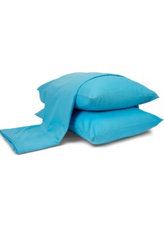 Buy Flat Sheet Set Turquoise 240x260 in Egypt