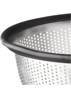 اشتري Gourmet Stainless Steel Colander, 5-Quart, Black في الامارات