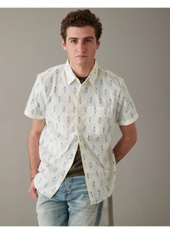 اشتري AE Printed Button-Up Resort Shirt في الامارات