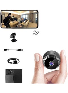 Buy A9 Mini IP Camera HD Night Vision 1080P Wifi Remote Surveillance Home Security System in UAE