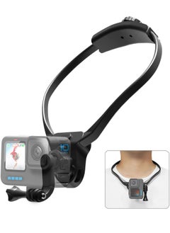 Buy Neck Holder Mount for Gopro,Smartphone Neck Mount Chest Holder Strap for GoPro hero11/10/9/8/7/6/5/4/3 in Saudi Arabia