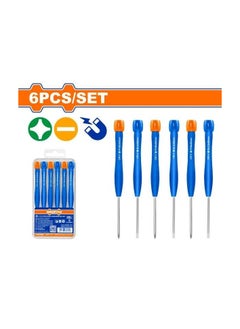 Buy Wadfow Precision Screwdriver Set of 6 Pieces (WSS2B06) in UAE