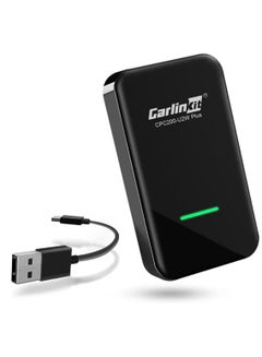 Buy Carlinkit  Wireless CarPlay Dongle Adapter U2W Type C Design For Factory Wired CarPlay Cars Convert To Wireless CarPlay Adapter for iOS Version in UAE