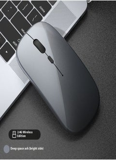 Buy Premium Wireless Bluetooth Rechargeable Silent Mouse - Perfect for Laptops, Notebooks, Tablets & Business Use - Compatible with Dell, HP, Lenovo in UAE