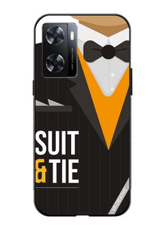 Buy Protective Case Cover For OnePlus Nord N20 SE Suit N Tie Design Multicolour in UAE