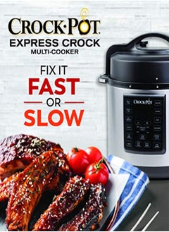 اشتري Crockpot Express Crock Multicooker Fix It Fast Or Slow by Publications International Ltd Hardcover في الامارات