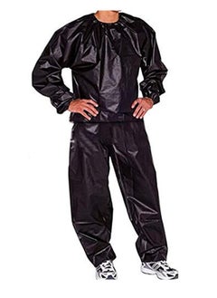 Buy Heavy Duty Sauna Suits Exercise Sweat Sauna Suit Anti-Rip Training Fitness Weight Loss Slim Clothes in UAE