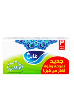 Buy Fluffy 2 Ply Facial Tissue Soft Pack, 500 Sheets (Pack of 3) in Egypt