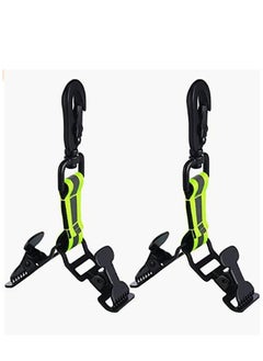 اشتري 2 Pieces Firefighter Glove Strap Safety Glove Holder Glove Clips for Work Glove Belt Clip for Firefighter في السعودية