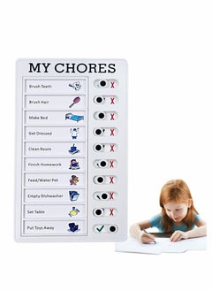 Buy Chore Chart, Daily to Do List, Memo Checklist Board in UAE