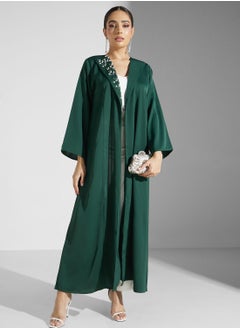 Buy Embellished Detail Abaya in Saudi Arabia