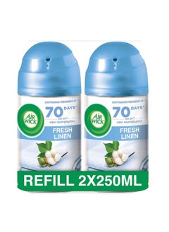 Buy Airwick Air Refresher, Soft Cotton Scent, 2X250ml in Saudi Arabia