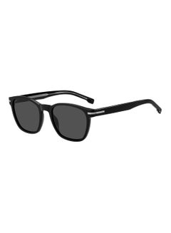 Buy Men's UV Protection Round Sunglasses - Boss 1505/S Black 52 - Lens Size: 52 Mm in Saudi Arabia