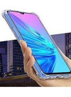 اشتري Samsung Galaxy A50 case, Crystal Clear Air Cushion Anti Crack Slim Soft Back Cover في مصر