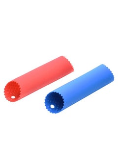 Buy Silicone Garlic Peeler Kitchen Tools and Supplies Red, Blue in UAE