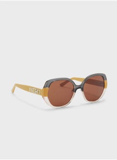 Buy Half Frame Shape Sunglasses in UAE