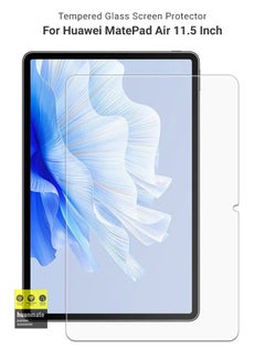 Buy Tempered Glass Screen Protector For Huawei MatePad Air 11.5 Clear in Saudi Arabia
