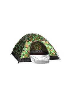 اشتري 1-Piece Outdoor Camouflage Camping Tent Hiking Outdoor Equipment 3-4 Person في الامارات
