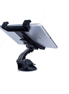 Buy Car Tablet Mount Holder, Dash Holder for Windshield Dashboard Universal 360 Degree Rotation iPad Mini, Phone Size 7, 8, 9.7, 10.5 inch TPU Suction Cup Viscosity in UAE