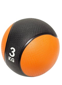 Buy 3Kg Fitness Weighted Medicine Balls Handheld Rubber Med for Core Balance Ab Workout Equipment Home Gym Exercise Weights, Core Strength Training Wall Balls, Home Gym Workout Exercise Balls in UAE