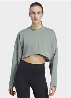 Buy Yoga Studio Cropped Sweatshirt in Saudi Arabia