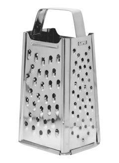 Buy Lina Four-Sided Large Grater, Chrome in UAE