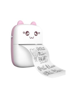 اشتري Mini Sticker Printer - T02 Small Thermal Printer for Phone, Portable Wireless Note Printer with 3 Rolls Paper for Children’s Day Birthday, Receipt,... في مصر