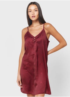 Buy Strappy Knitted Nightdress in Saudi Arabia