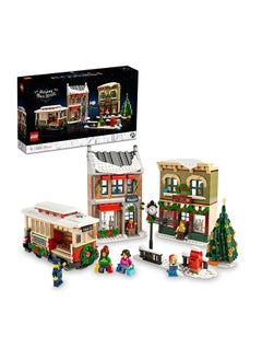 اشتري LEGO 10308 Icons Holiday Main Street Building Toy Set (1514 Pieces) في السعودية