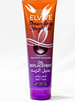 Buy Loreal Paris Elvive Oil Replacement  Long And Frizzy Hair - 300 ml in Egypt