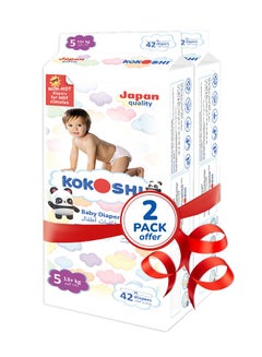 Buy Premium Care Japan Baby Diapers - Ultimate Softness & Skin Care Protection, Essential Baby Items, And Perfect For Diaper Bag - Size 5 XL, For 13+ Kg ( 84Pcs Baby Diaper) in UAE