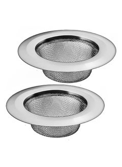 Buy 2 Pack - 4.5" Top Rim / 3" Mesh Basket - Kitchen Sink Drain Strainer Stainless Steel Large Basket Food Catcher. Fast Flow and Effective in Egypt