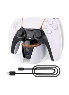 Buy Fast Charging Dock Station for Sony PlayStation 5 Wireless Controller Gamepads in Saudi Arabia