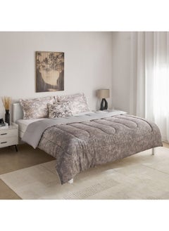 Buy MaBelle Maison Ellen 5-Piece Cotton King Comforter Set 220 x 240 cm in UAE