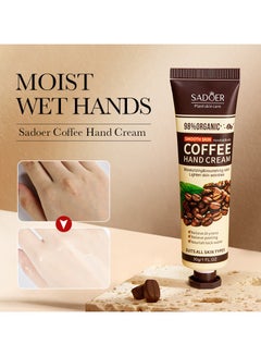 Buy Coffee Hand Cream Moisturizing Anti Drying Moisturizing Autumn and Winter Hand Cream in UAE
