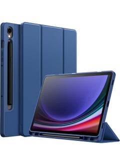 Buy Case for Galaxy Tab S7 FE 5G 2021/S8 Plus 2022/S7 Plus 2020 12.4 inch with S Pen Holder, Smart Cover for 12.4" Samsung Galaxy Tablet (SM-X800 X806 T730 T736 T970 T975 T976 T978) in UAE