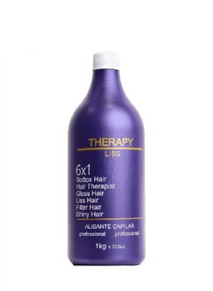 Buy Therapy 6 in1 hair treatment and protein enriched with macadamia oil 1000 ml in Saudi Arabia