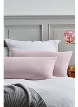 اشتري 2 Pieces Jersey Pillowcases 80 x 40 cm, Pink في الامارات