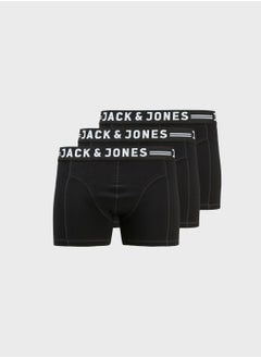 Buy 3 Pack Logo Band Trunks in Saudi Arabia