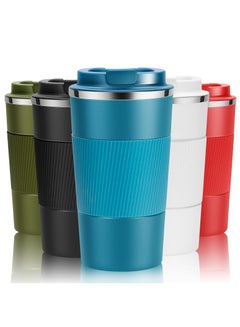 Buy 510ml Travel Mug Reusable Insulated Coffee Cup Vacuum Insulation Stainless Steel Thermal Coffee Mug for Hot And Cold Drinks in UAE