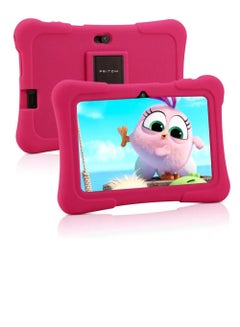 Buy K7 Kids Edition Tablet 7 Inch Quad Core Android 10 32 GB Wi Fi Bluetooth Rose Pink in Saudi Arabia